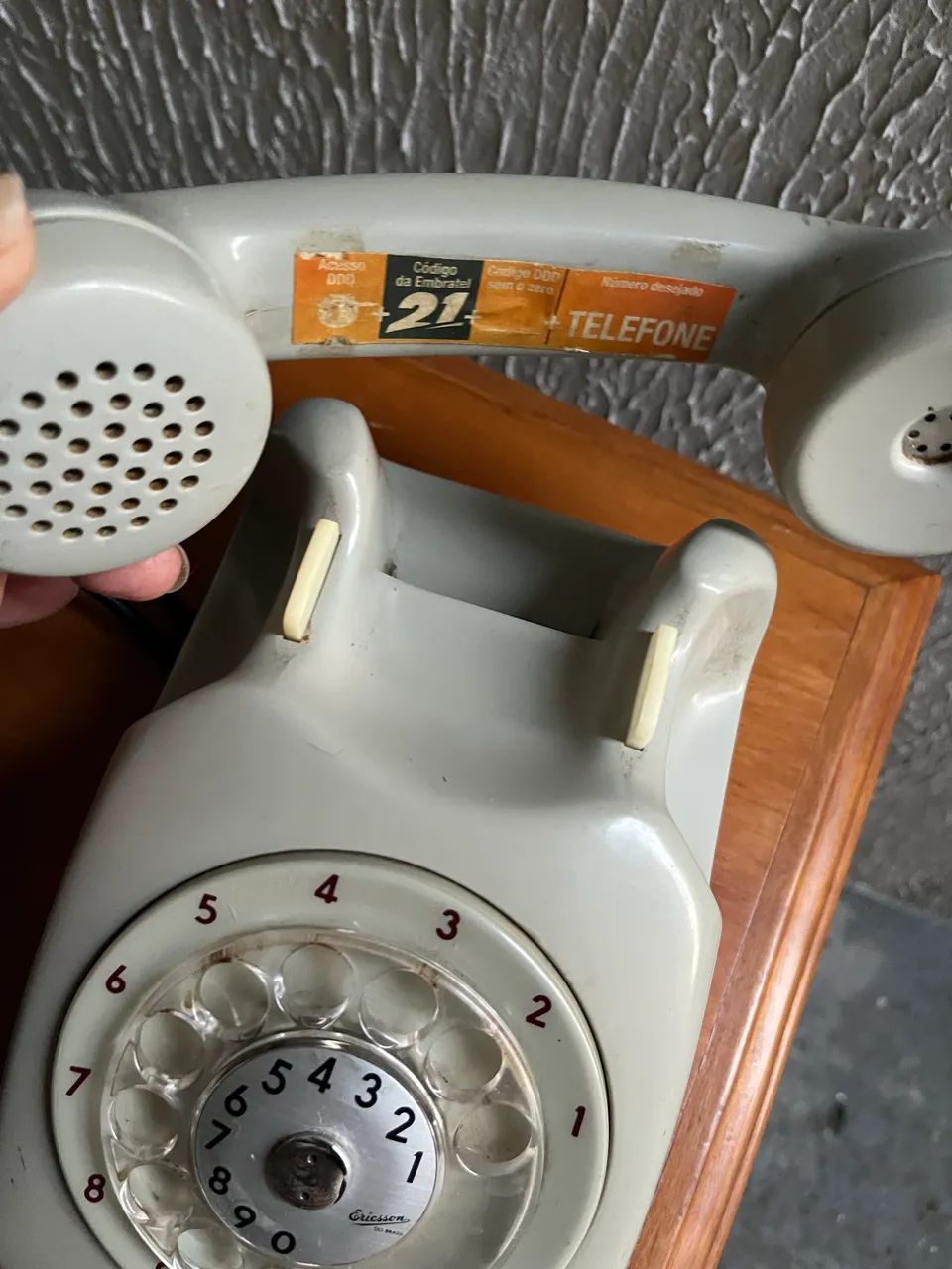 Telefone fixo antigo  - Foto 2