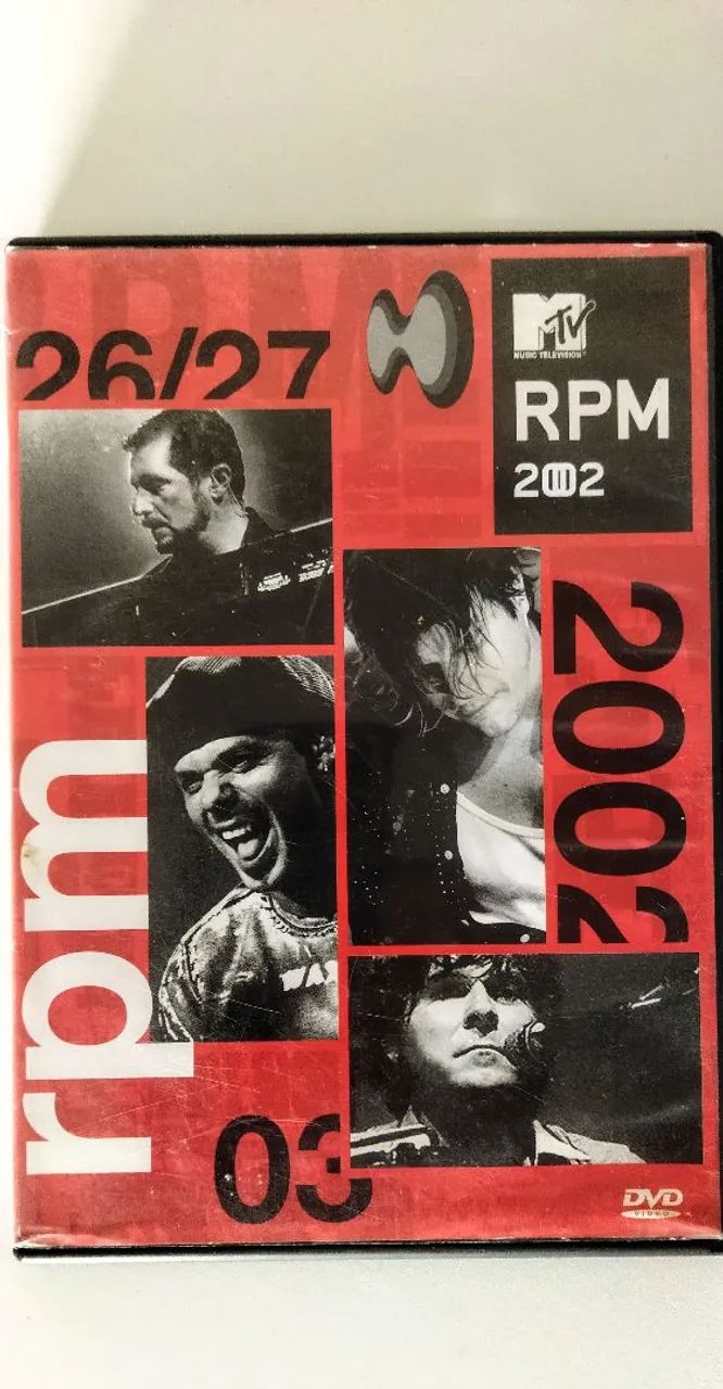 DVD MTV RPM 2002 