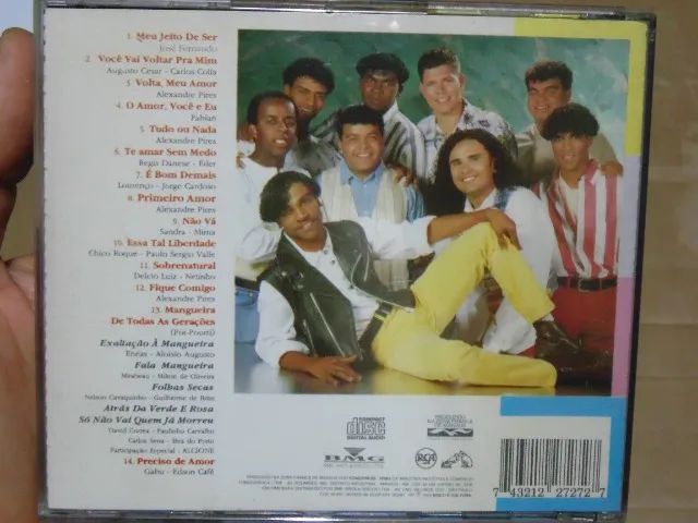 Cd Só Pra Contrariar Meu Jeito de Ser 1994  - Foto 2