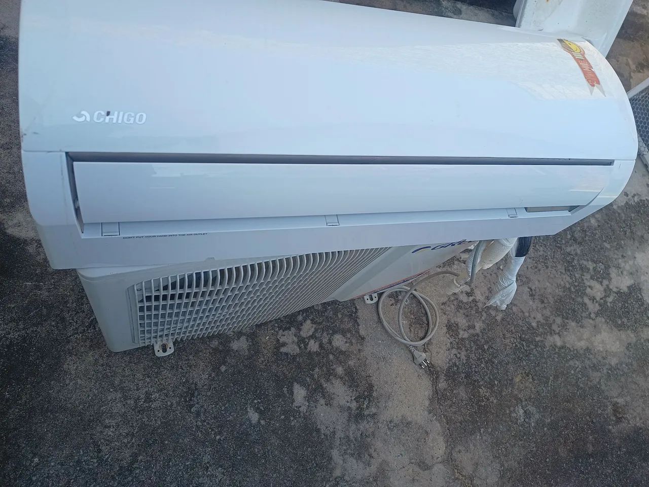 Central de Ar 12 mil BTUs Gree Instalada 