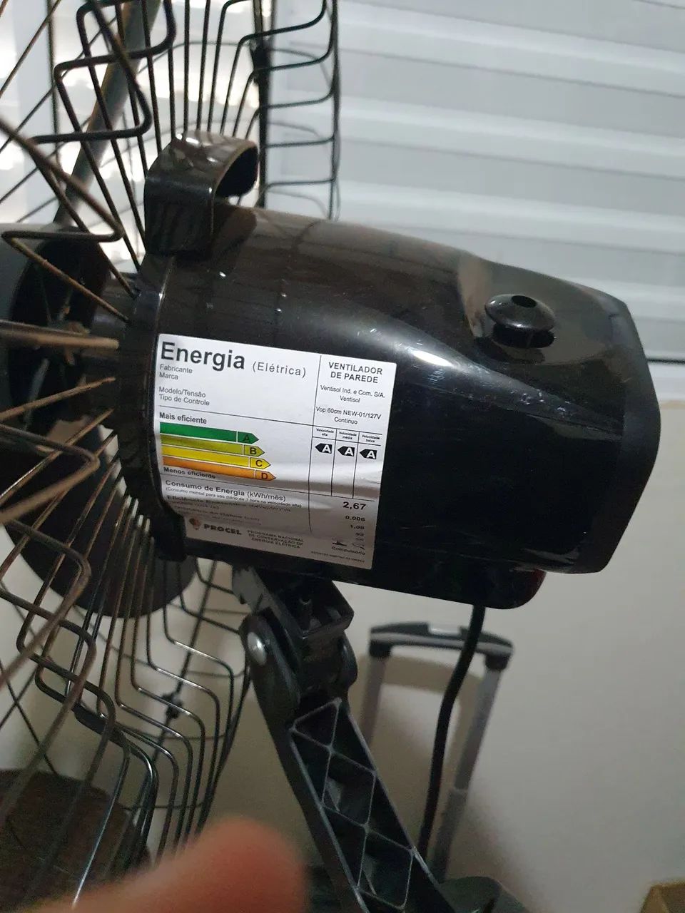 Ventilador de parede Ventisol  - Foto 2