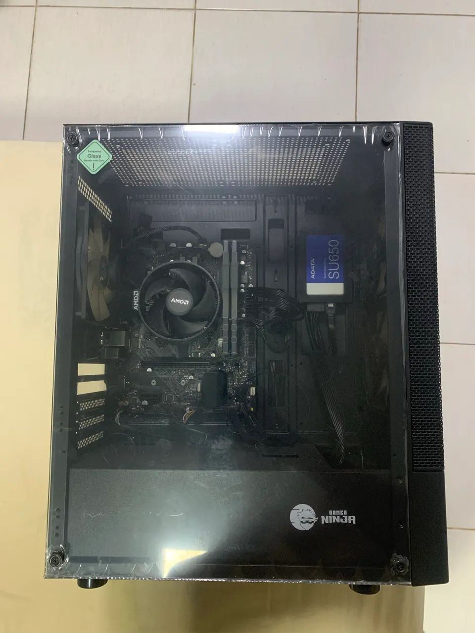 Computador com teclado, mouse pad e monitor  - Foto 4