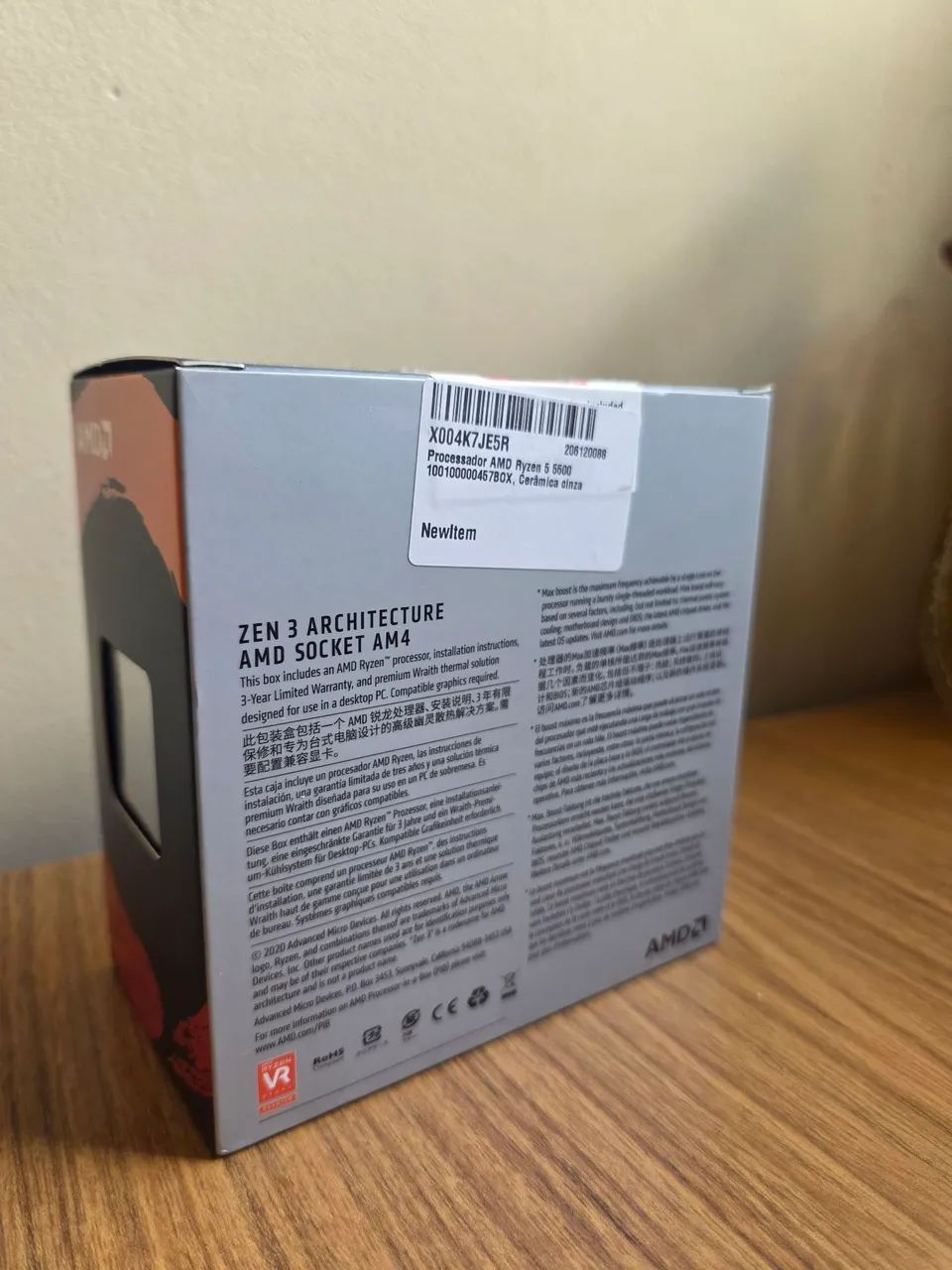 Processador AMD Ryzen 5 5500 - Foto 2
