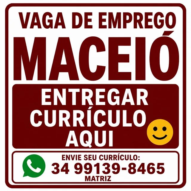 ATENDENTE MACEIO