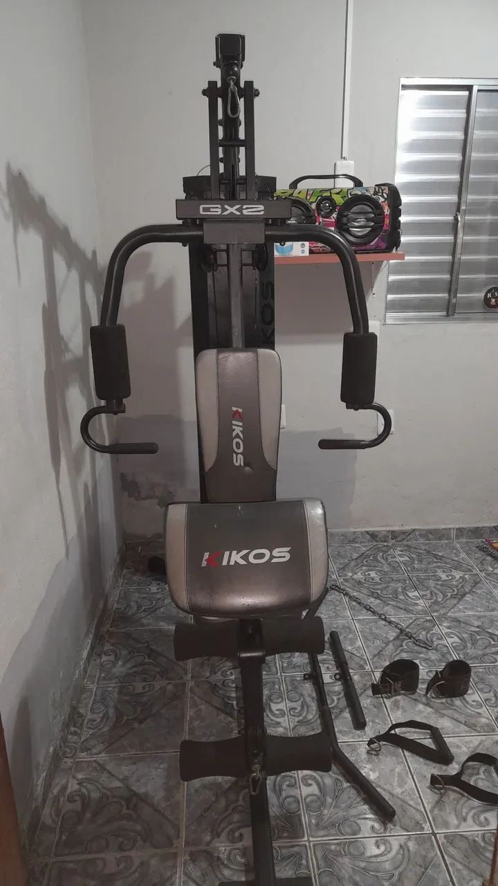 Estação de  musculação com 96 kilos - Foto 2