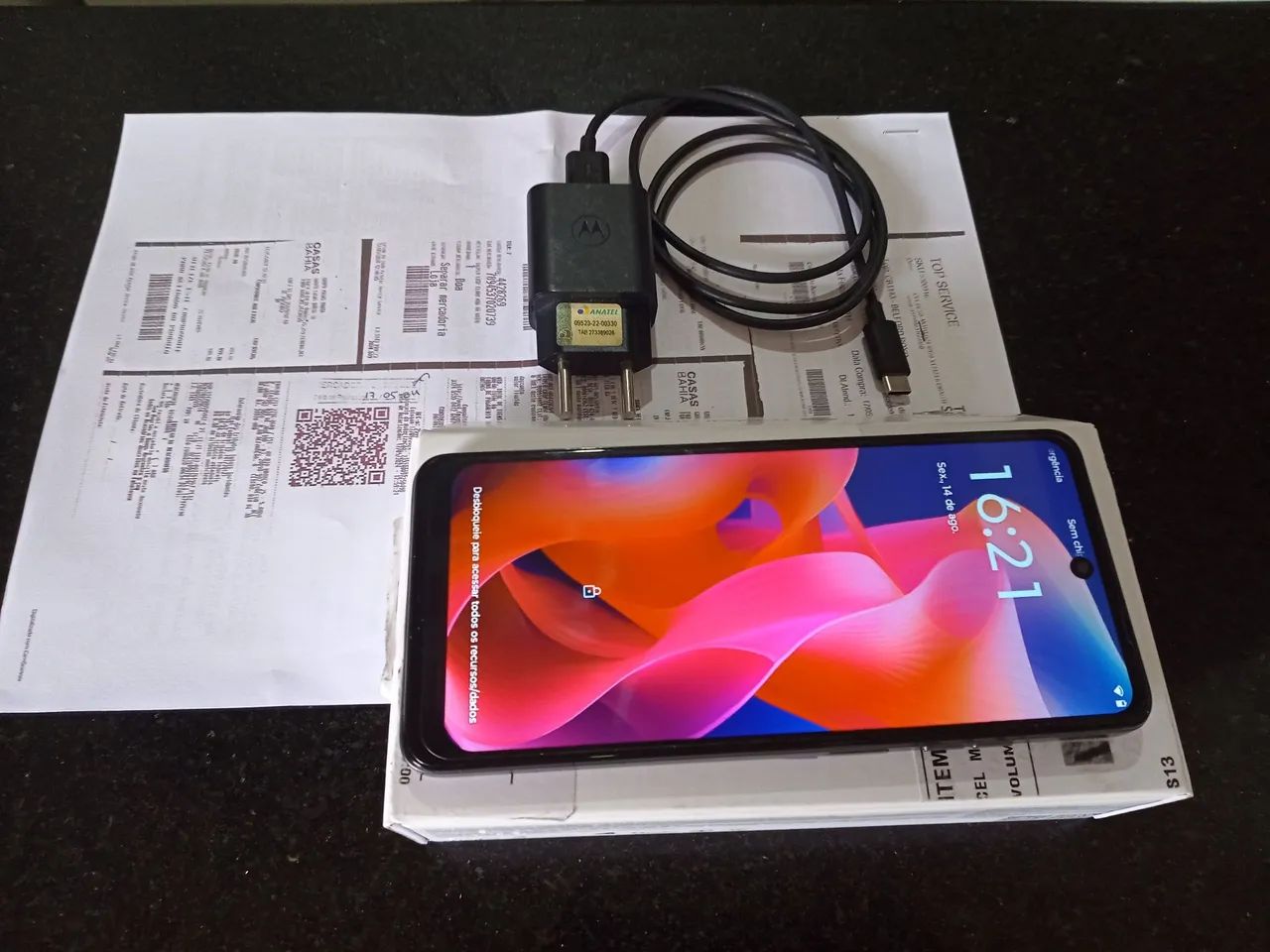 CELULAR MOTO G24 128GB ZERADO C/ NF - Foto 2