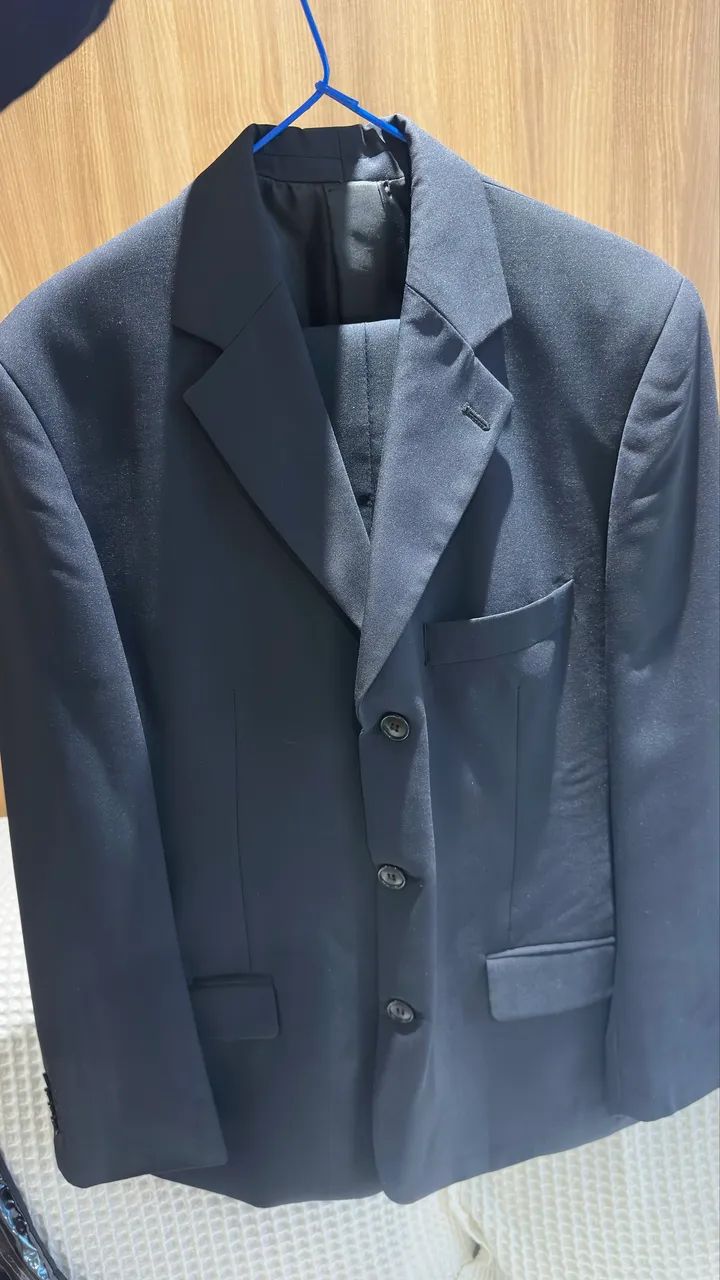 Terno completo azul marinho 46