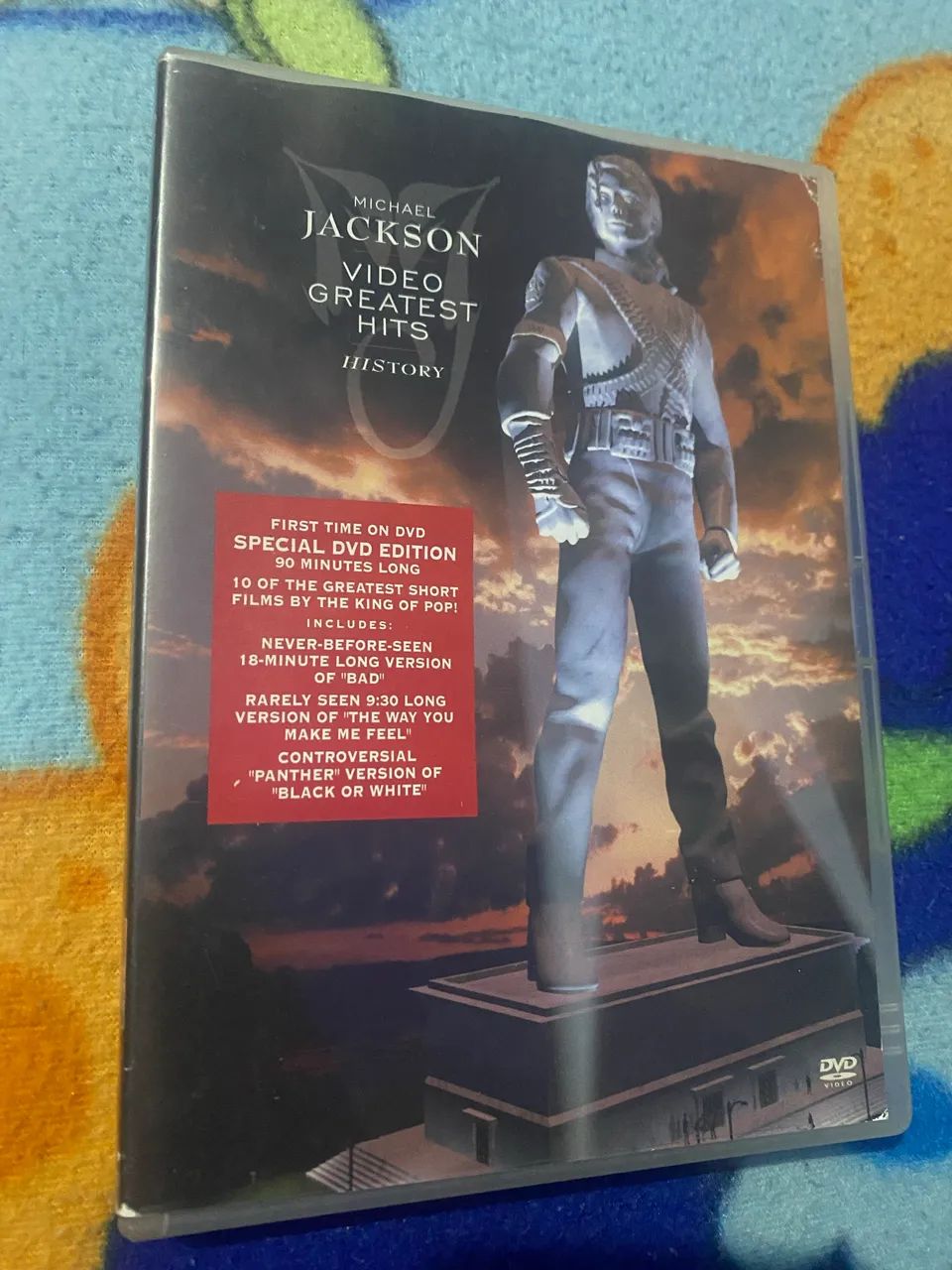 DVD Michael jackson greatest hits - DVD, Blu-Ray e Vídeo Cassete