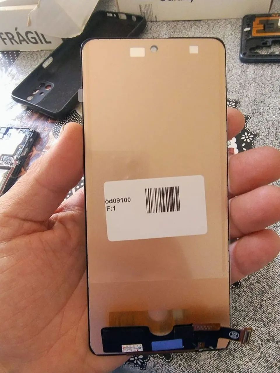 Tela Frontal para Samsung Galaxy M62 M51 A71