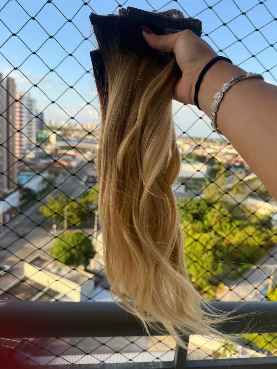 Mega hair loiro  - Foto 2