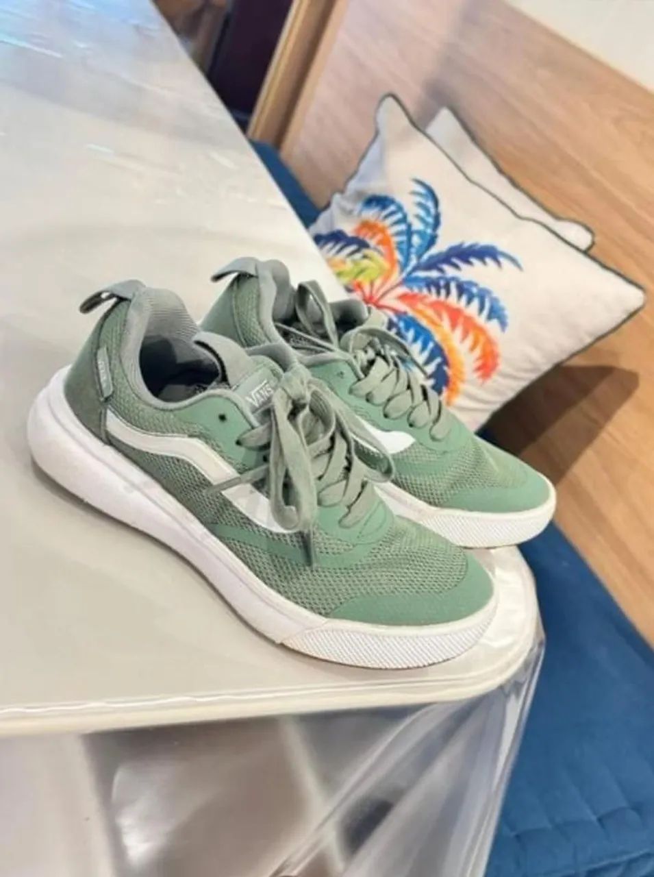 Tênis Vans original 34 verde 