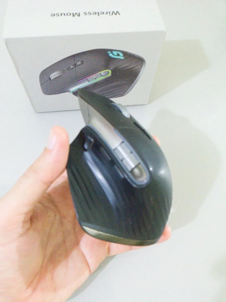 Mouse Ergonômico Bluetooth Silencioso - Foto 2
