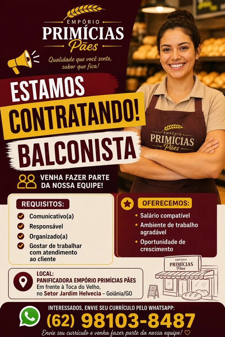 Vaga de emprego 