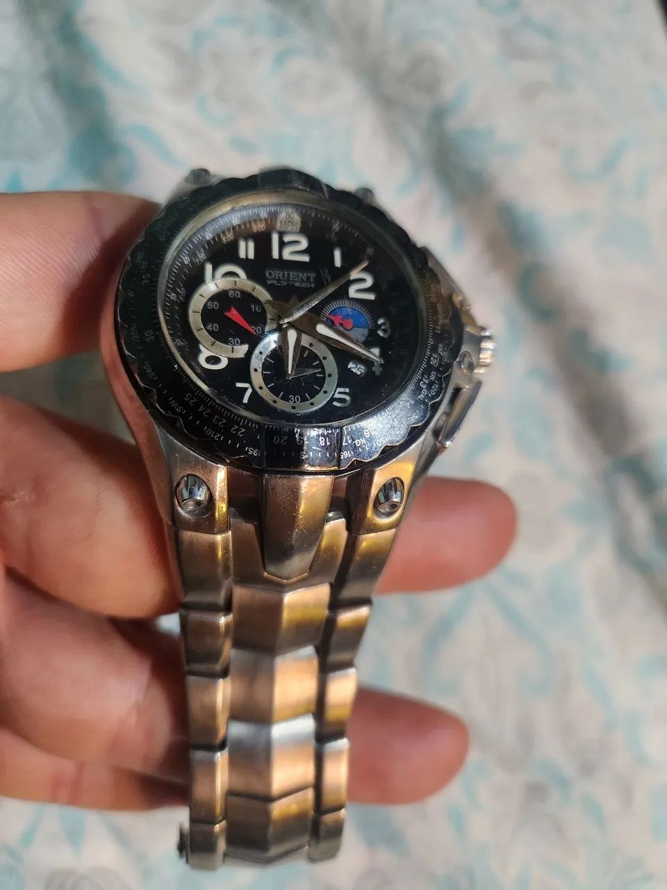 Relogio orient flytech titanium  - Foto 2