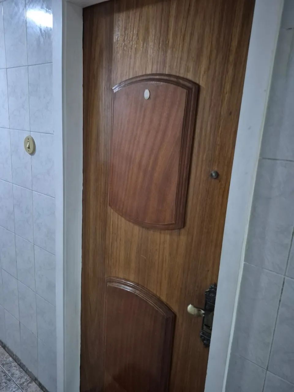 Porta blindada de aço