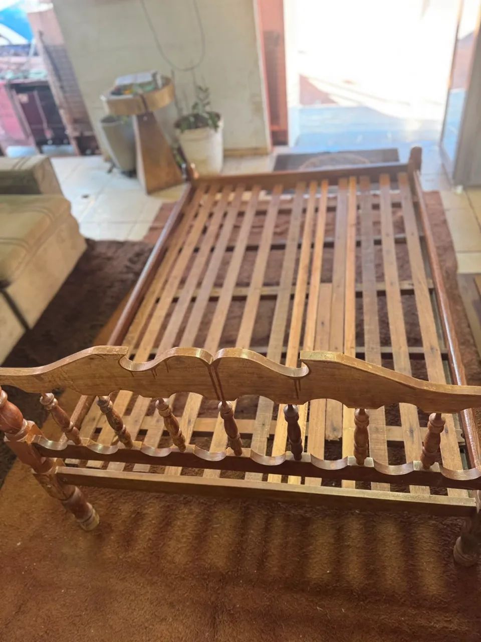 Cama de madeira Maciça  - Foto 3