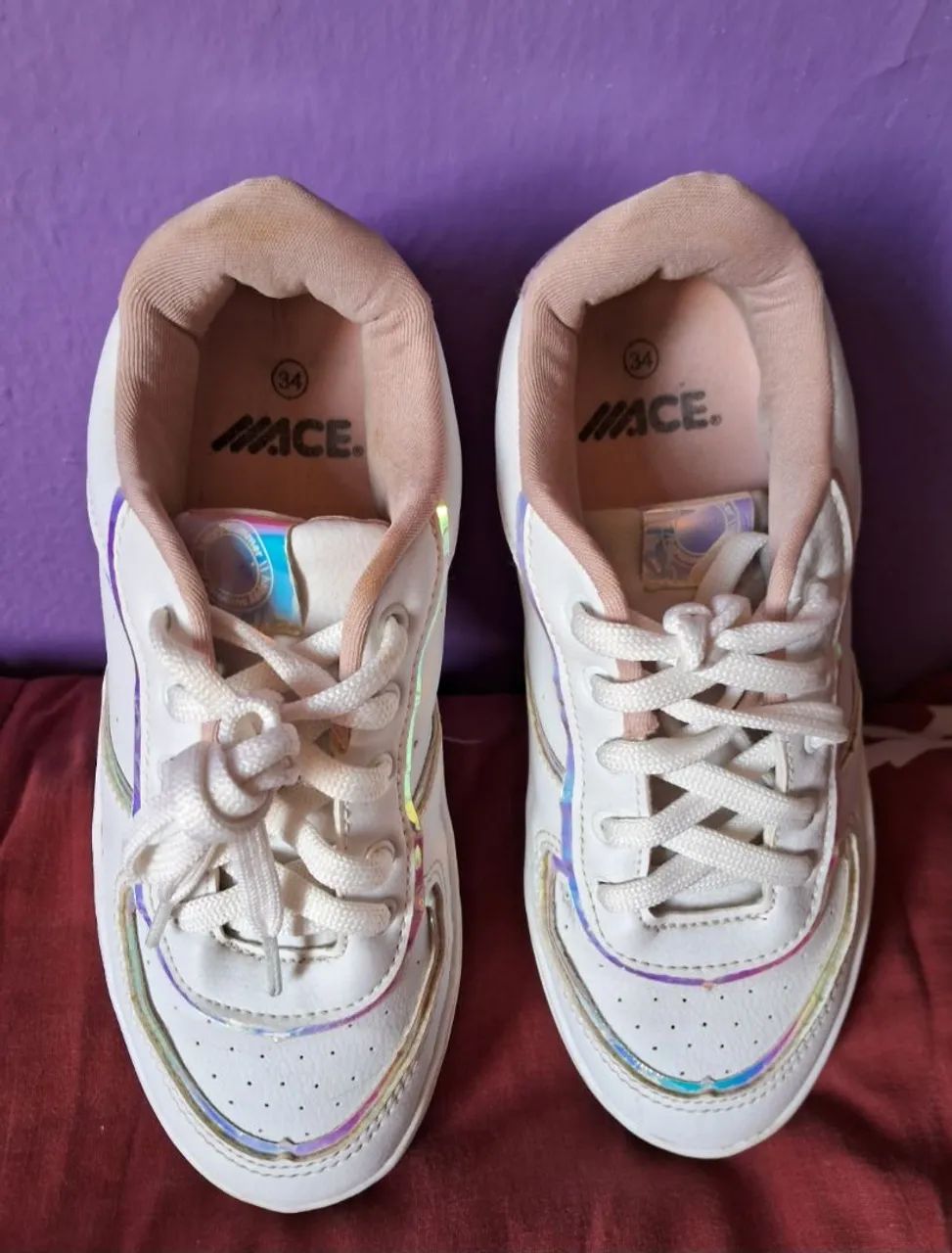 Tênis C&A Infantil  Branco 