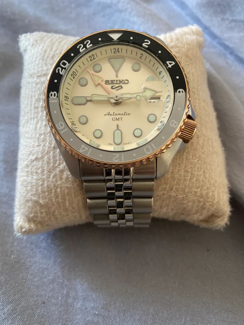 Seiko automático GMT série limitada 