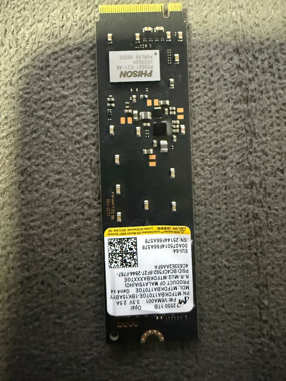SSD NVME 1 Tera