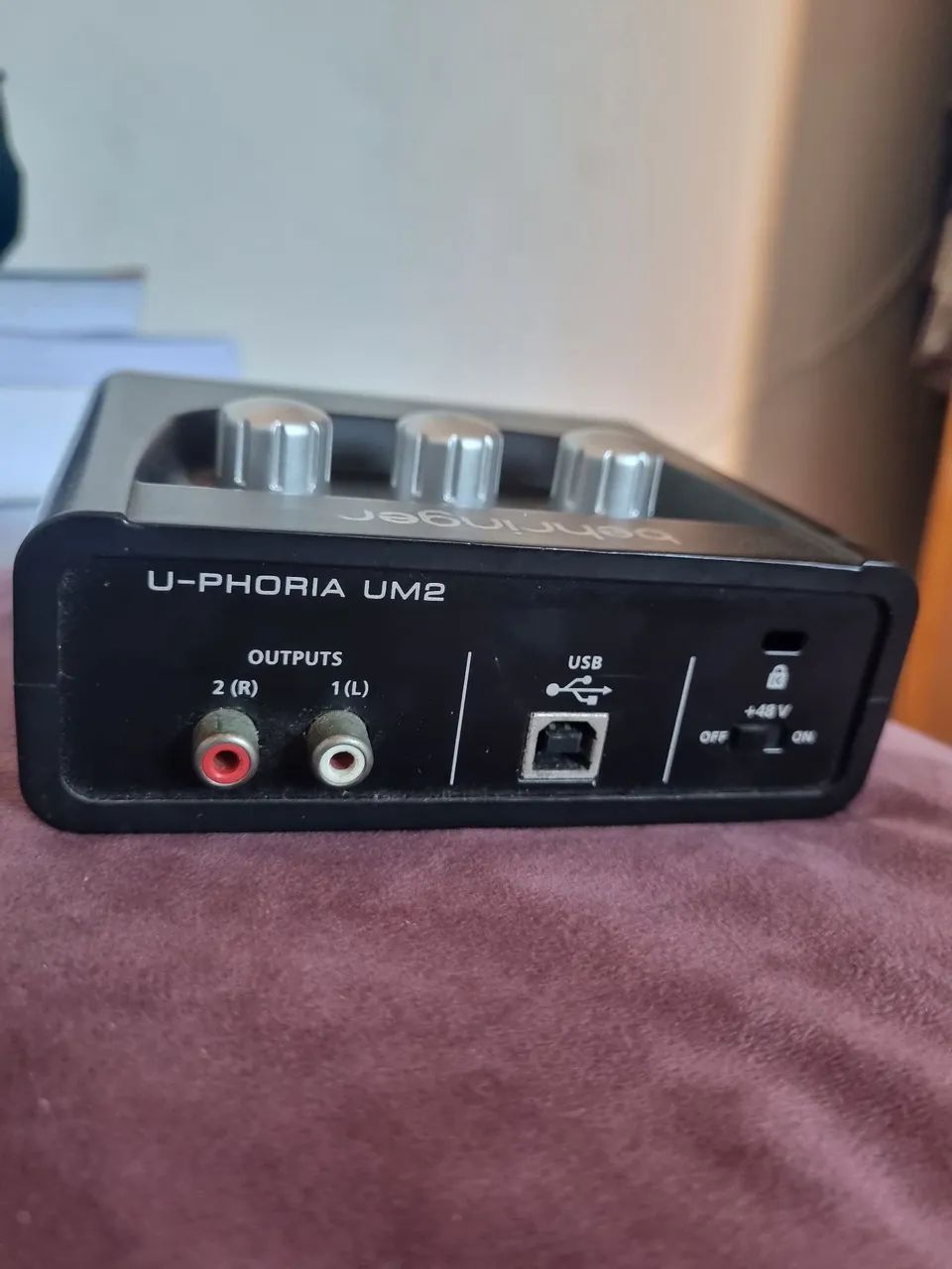 Interface de áudio behringer - Foto 4