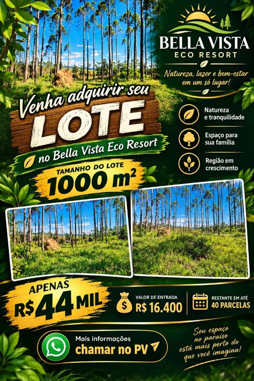 Vende-se lotes.
