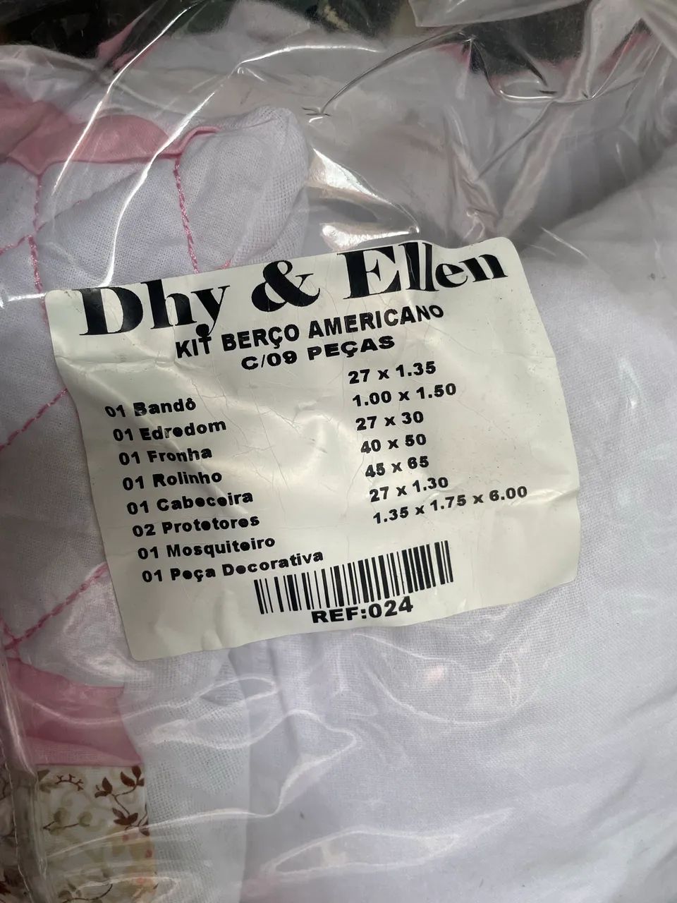 Enxova para bebê 