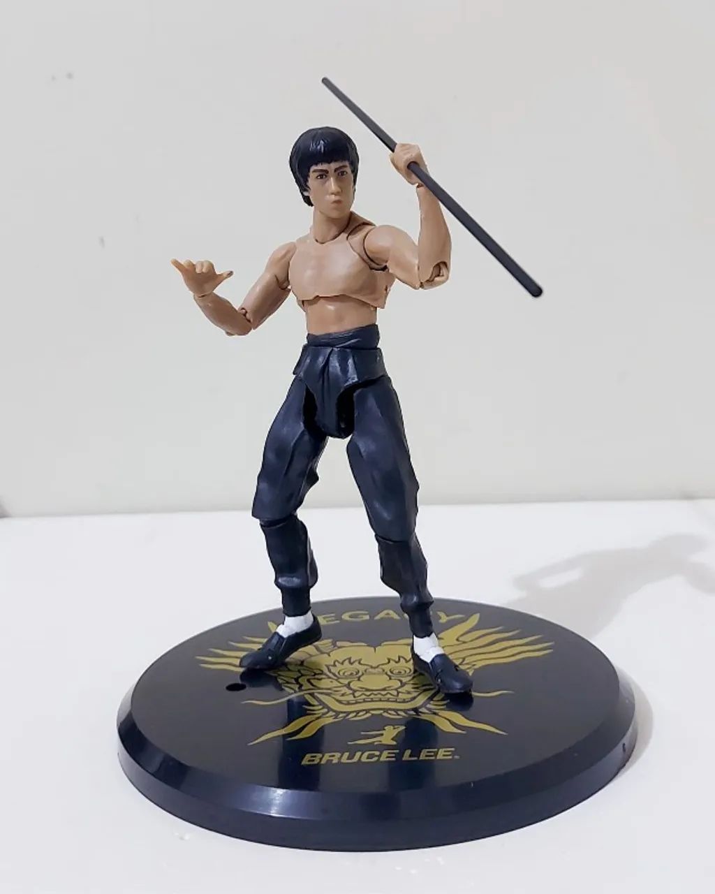 Action Figure Bruce Lee SH Figures Bandai Spirits 14cm - Foto 3