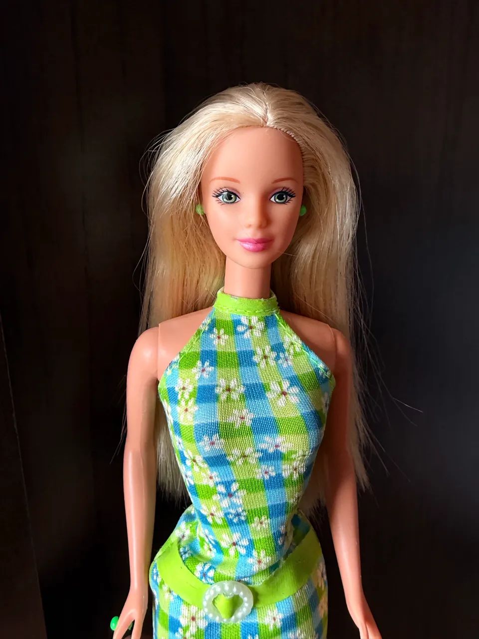 Boneca Barbie Bead Bleast loira 