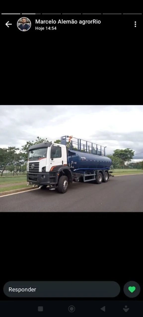 ALUGA-SE CAMINHÃO PIPA 20.000L E 10.000L