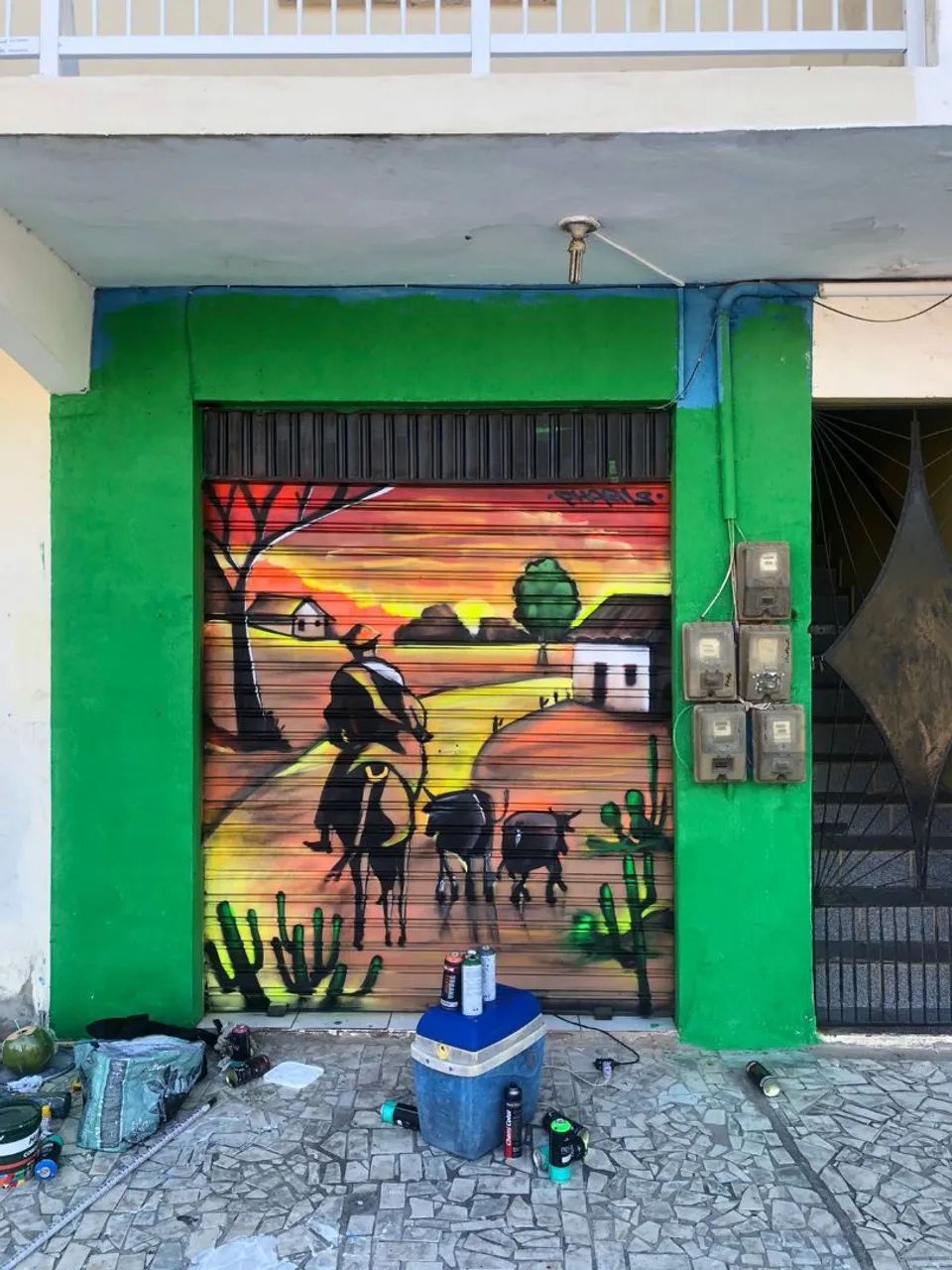 Grafite Artístico e Mural Comercial em Fortaleza - Foto 5
