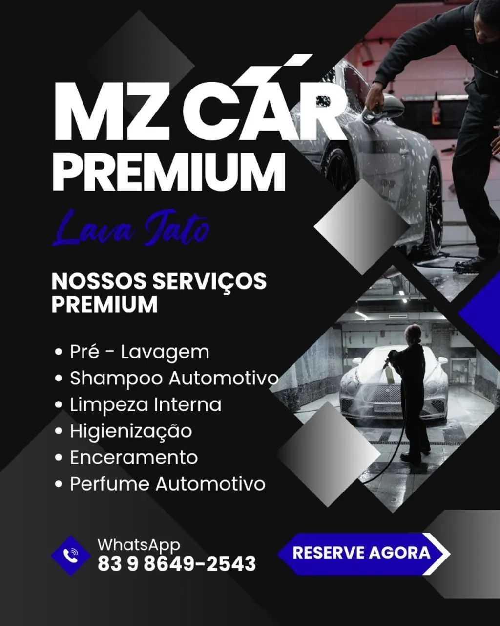 Lavo seu Carro na sua Casa! 