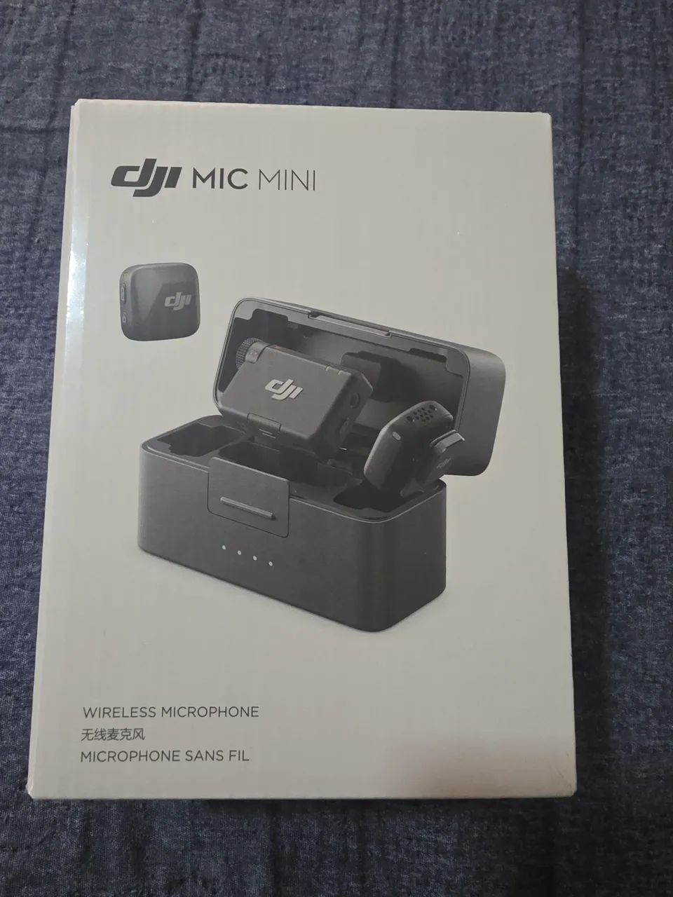 Daí Mic MIni microfone de lapela Novo na caixa - Foto 3