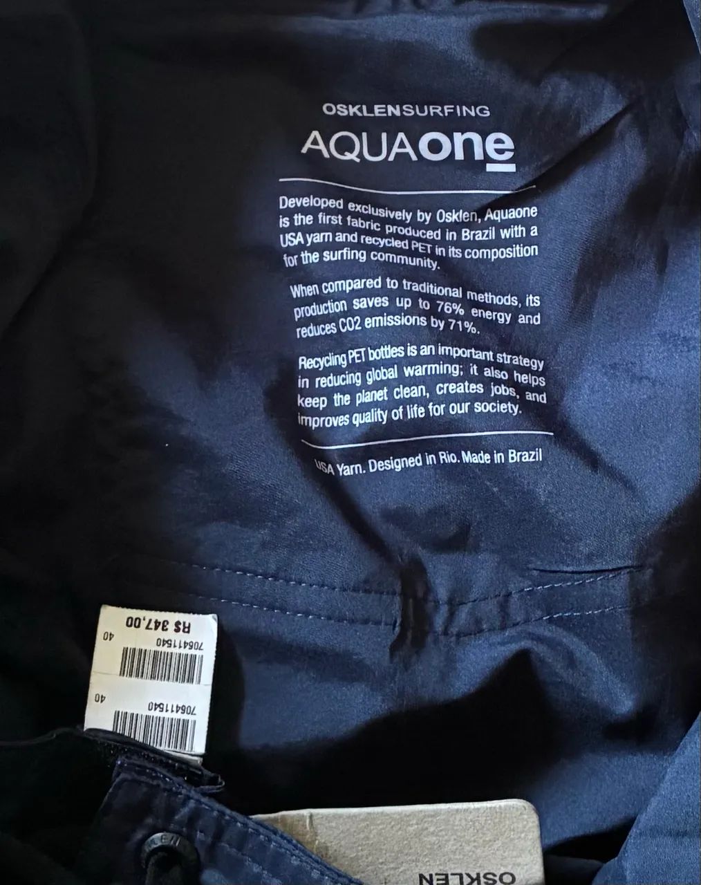 Osklen original azul 40 42 44 e 46 novas  - Foto 5