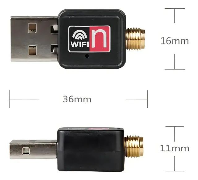 adaptador receptor wireless usb wi-fi  - Foto 2