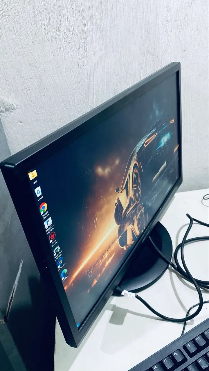 Monitor full hd tela grande 22 polegadas HDMI  - Foto 2