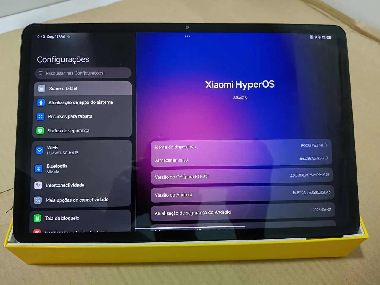 Tablet POCO Pad M1 8GB RAM 256GB - Foto 2