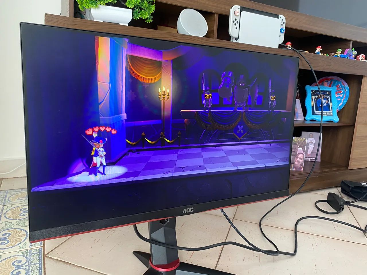 Monitor gamer AOC Hero 24? 144hz ips 1ms AMD - Foto 2