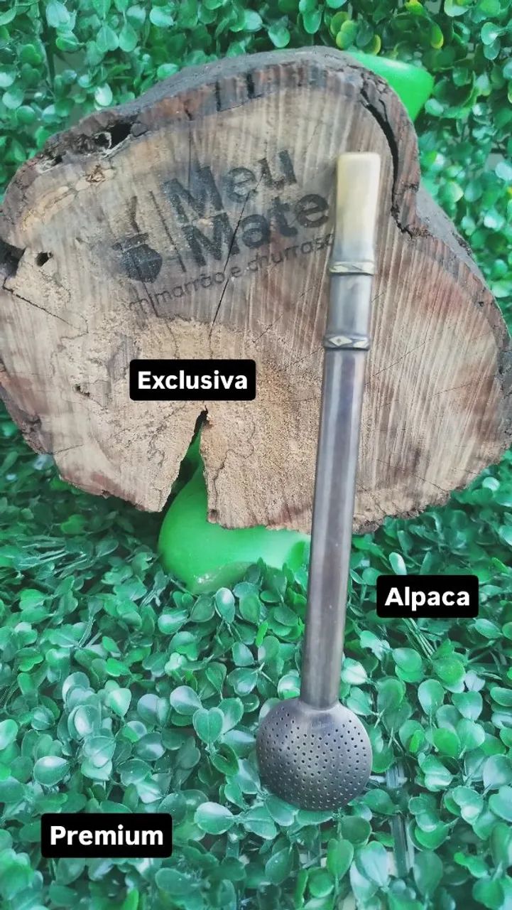 Alpaca bomba de chimarrão artesanal 