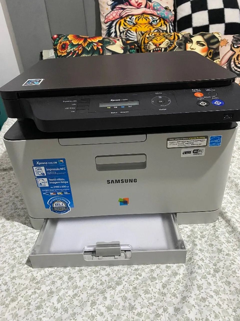 Impressora Samsung Multifuncional Laser Color - Sl-c460w Excelente Estado
