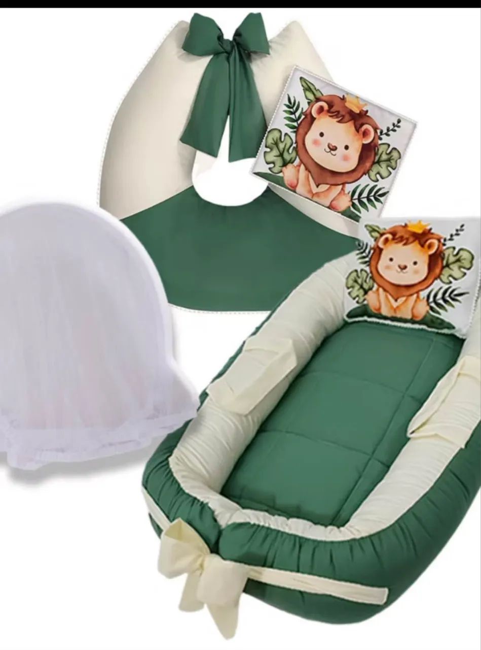 Kit ninho e almofada de amamentação 