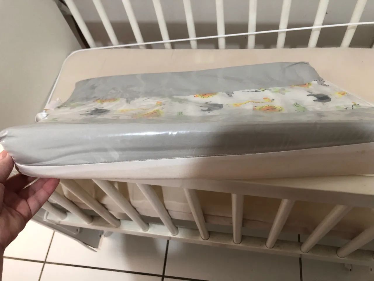 Vendo mini berço seminovo - Foto 5