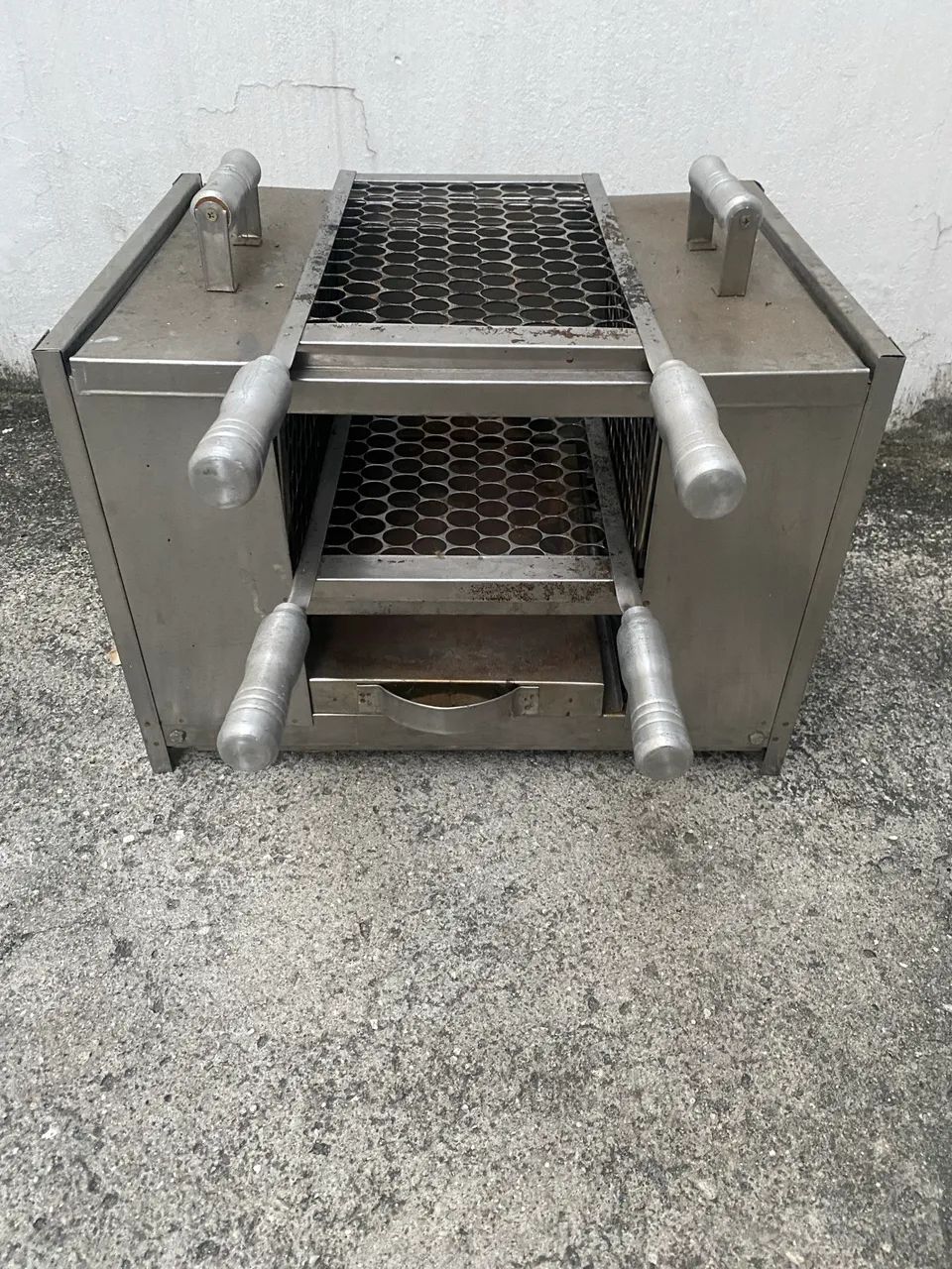 Churrasqueira sem fumaça de Aço inoxidável  - Foto 3