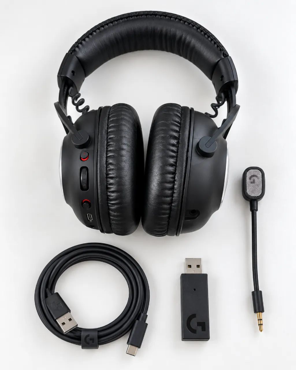 Headset Logitech G PRO X Wireless Lightspeed + Mic + Dongle - Foto 2