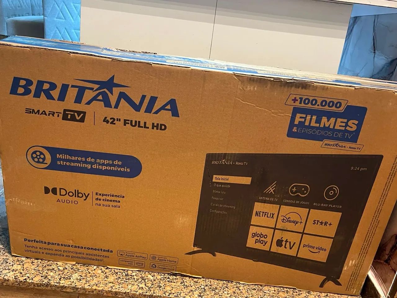 Tv 42 polegadas full HD Smart britania - Foto 3