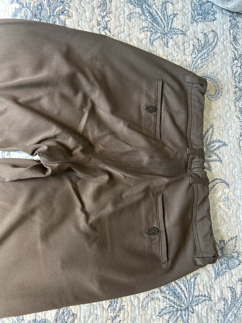 Calça Alfaiataria Zara 42 Verde - Foto 5