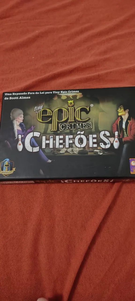Tiny epic crimes + expansão chefões - Foto 4