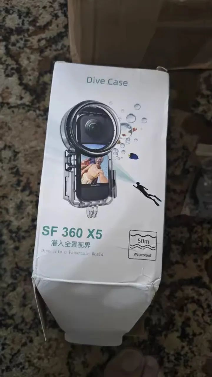 Caixa estanque insta360 X5 