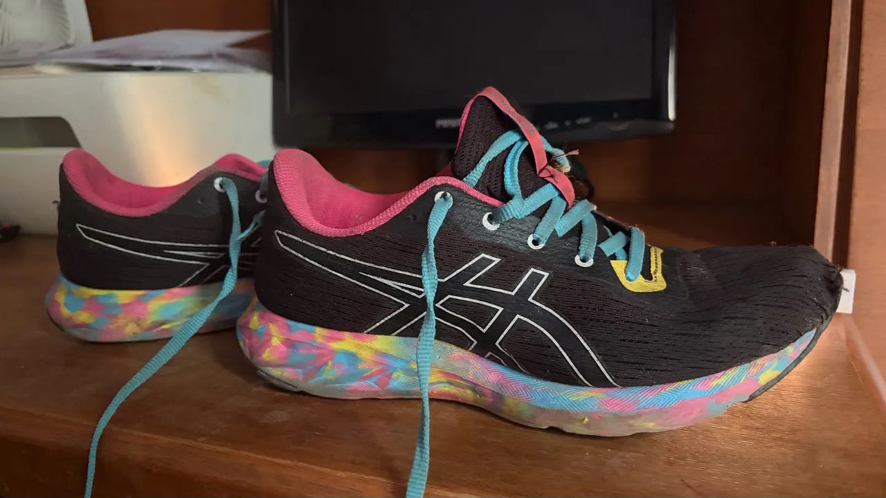 Tênis Asics número 37 - Foto 5