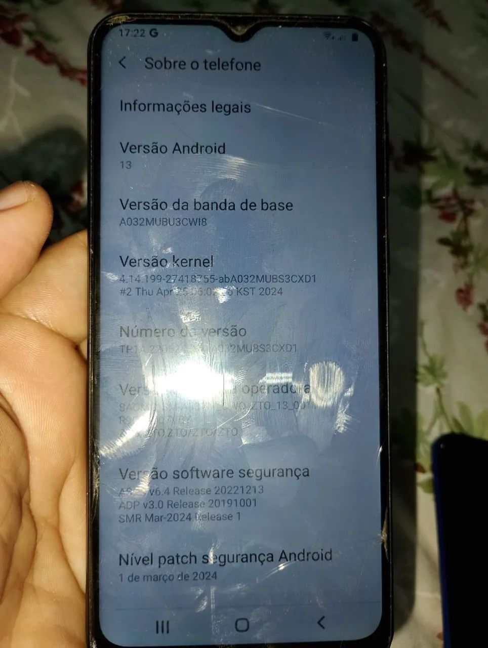 3 Aparelhos de celular  dois a03core 1 a20 - Foto 5