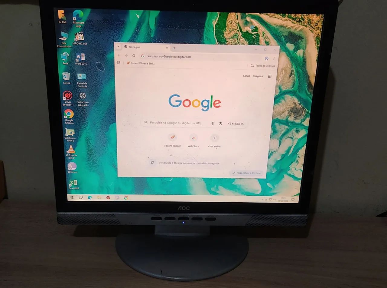 Monitor quebra galho
